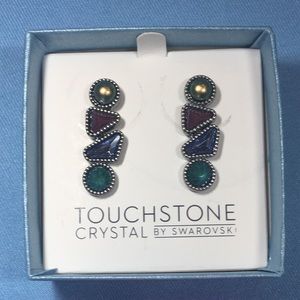 Touchstone Crystal by Swarovski earrings